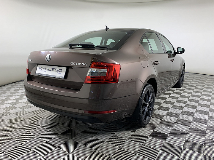 SKODA Octavia 1.4, 2019 года, Робот, КОРИЧНЕВЫЙ