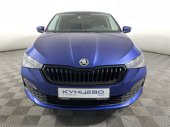 SKODA Rapid 1.6, 2020 года, Автоматическая, СИНИЙ