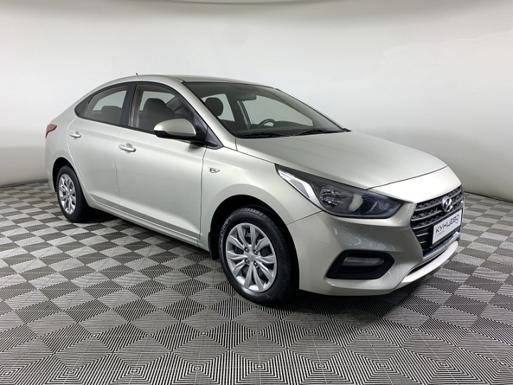 Hyundai Solaris 1.6, 2019 года, Автоматическая, Серый
