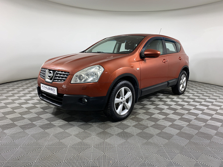 NISSAN Qashqai 2, 2007 года, Вариатор, ТЕМНО-БОРДОВЫЙ