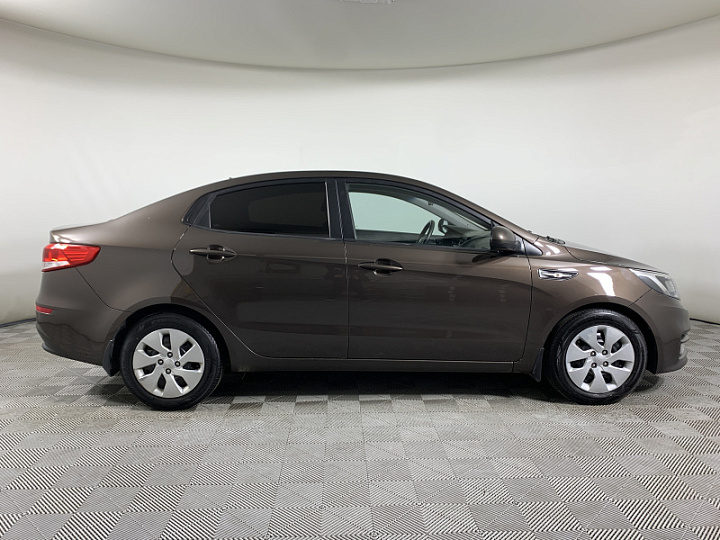 KIA Rio 1.6, 2016 года, Автоматическая, КОРИЧНЕВЫЙ
