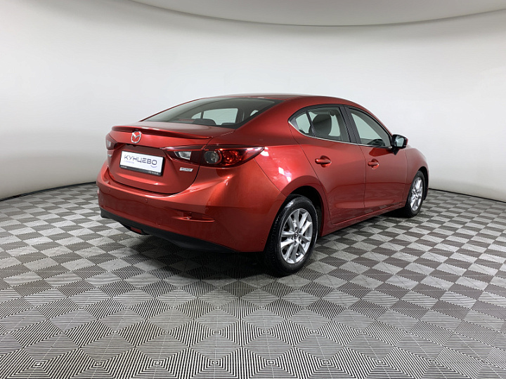 MAZDA 3 1.5, 2017 года, Автоматическая, КРАСНЫЙ