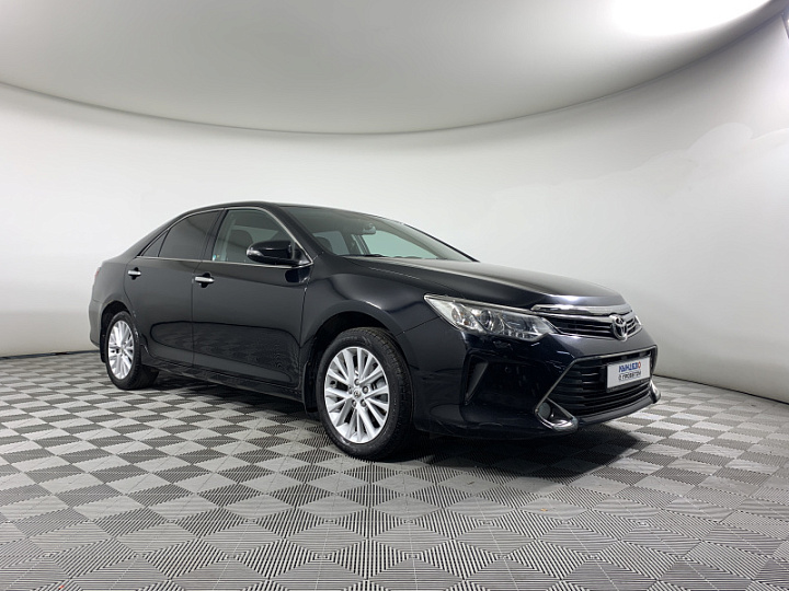 TOYOTA Camry 2.5, 2015 года, Автоматическая, Черный металлик