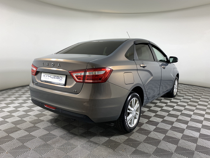Lada Vesta 1.8, 2018 года, Робот, Серо-голубой