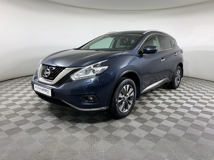 NISSAN Murano 3.5, 2018 года, Вариатор, ТЕМНО-СИНИЙ