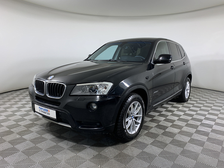 BMW X3 2, 2012 года, Автоматическая, ЧЕРНЫЙ