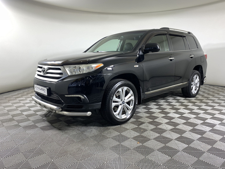 Toyota Highlander 3.5, 2011 года, Автоматическая, Черный