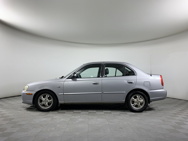 HYUNDAI Accent 1.5, 2003 года, Автоматическая, Серебристый