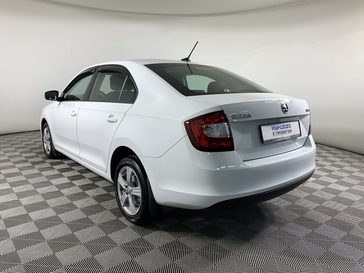 SKODA Rapid 1.6, 2019 года, Механика, БЕЛЫЙ