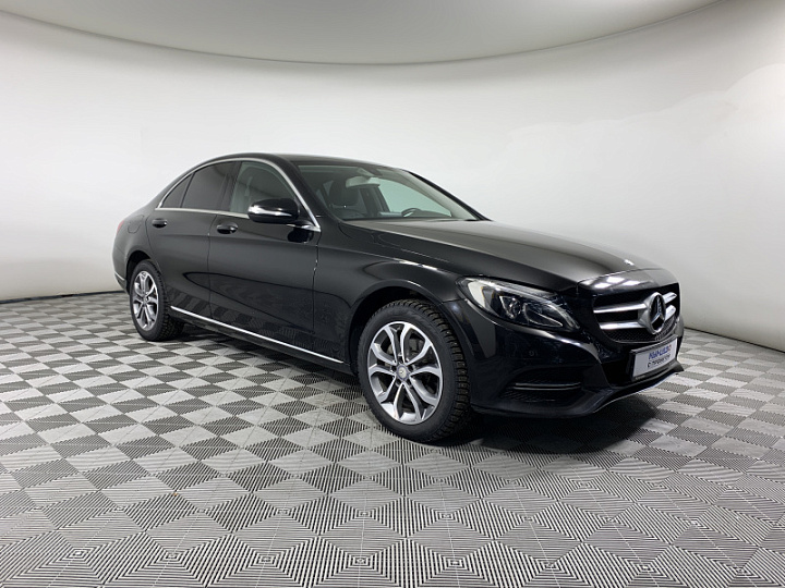 MERCEDES-BENZ C-Класс 180 1.6, 2015 года, Автоматическая, ЧЕРНЫЙ