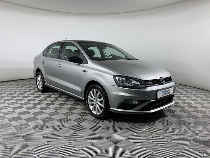 VOLKSWAGEN Polo 1.4, 2016 года, Робот, Серебристый