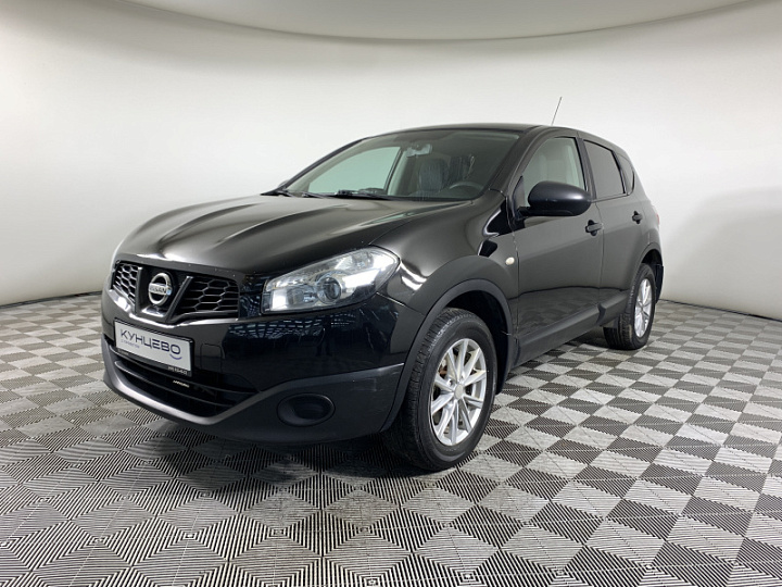 NISSAN Qashqai 1.6, 2013 года, Вариатор, ЧЕРНЫЙ