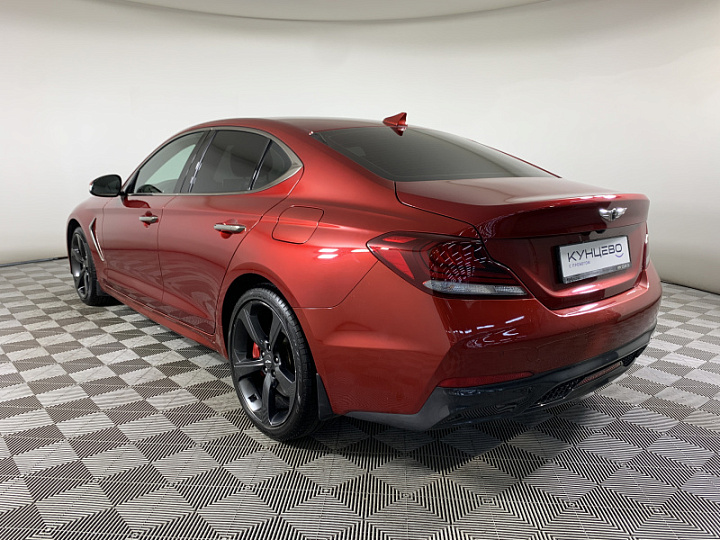 GENESIS G70 2, 2018 года, Автоматическая, КРАСНЫЙ