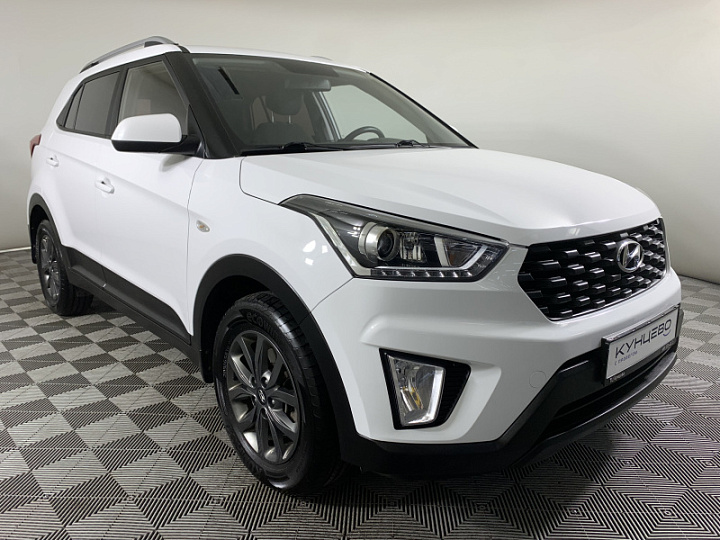 Hyundai Creta 2, 2021 года, Робот, Белый