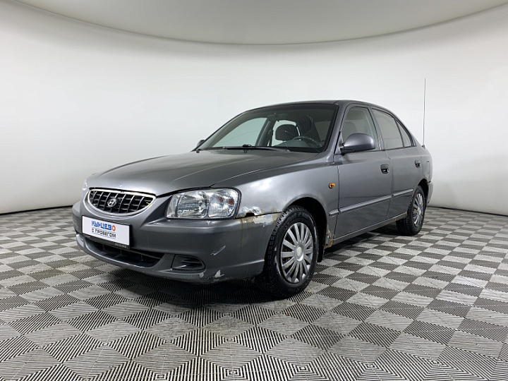 HYUNDAI Accent 1.5, 2004 года, Автоматическая, СЕРЫЙ