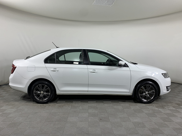 SKODA Rapid 1.4, 2018 года, Робот, БЕЛЫЙ