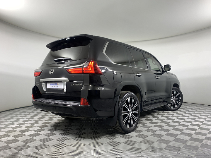 LEXUS LX 450d 4.5, 2016 года, Автоматическая, ЧЕРНЫЙ