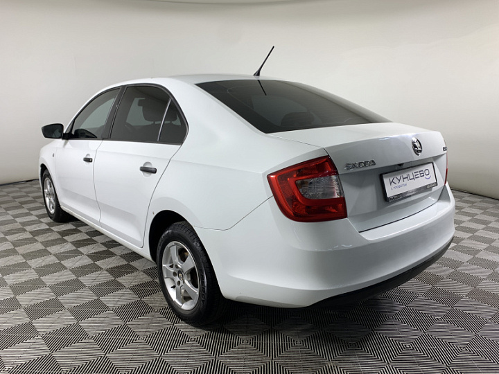 SKODA Rapid 1.2, 2014 года, Механика, БЕЛЫЙ