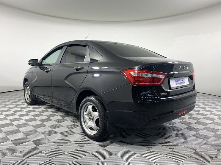 Lada Vesta 1.6, 2019 года, Робот, ЧЕРНЫЙ