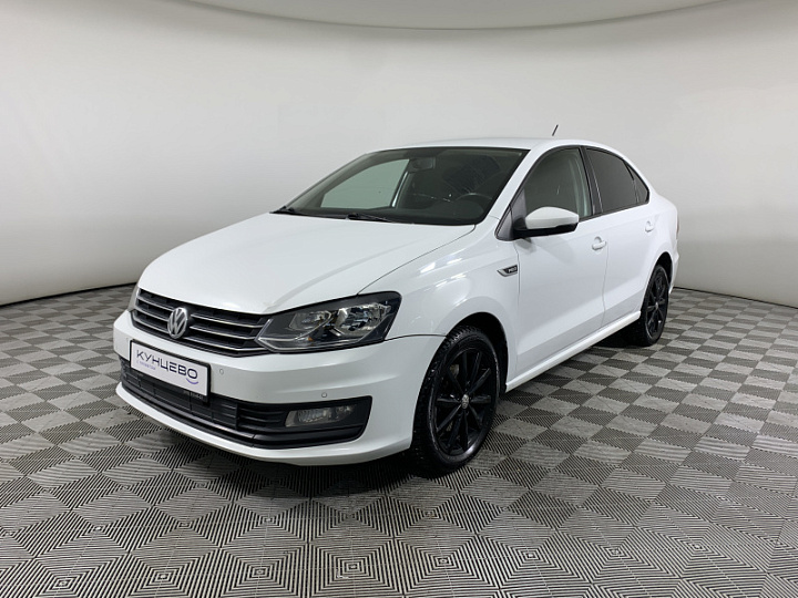 VOLKSWAGEN Polo 1.6, 2018 года, Автоматическая, БЕЛЫЙ