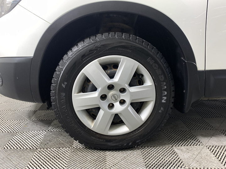 Nissan Qashqai 2, 2011 года, Вариатор, Белый