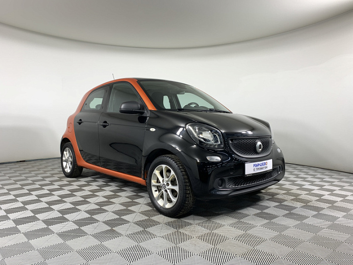 SMART Forfour 1, 2016 года, Робот, ЧЕРНЫЙ