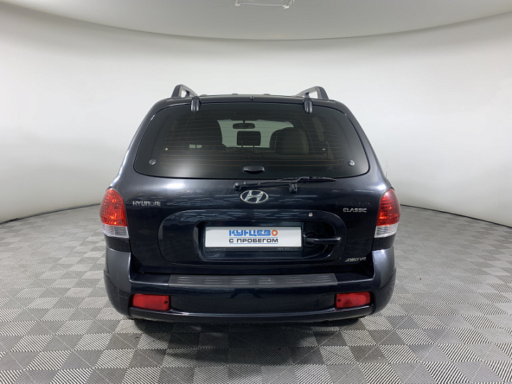 HYUNDAI Santa Fe 2.7, 2008 года, Автоматическая, ЧЕРНЫЙ