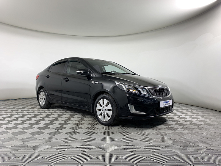 KIA Rio 1.6, 2014 года, Автоматическая, ЧЕРНЫЙ