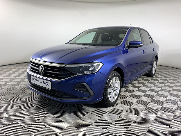 VOLKSWAGEN Polo 1.6, 2021 года, Автоматическая, СИНИЙ