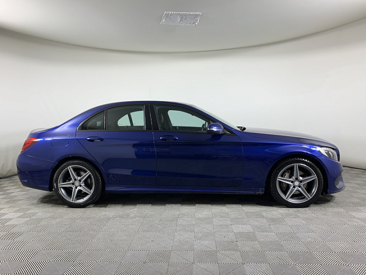 MERCEDES-BENZ C-Класс 180 1.6, 2016 года, Автоматическая, СИНИЙ
