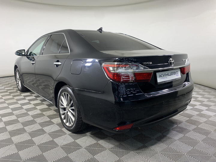 TOYOTA Camry 2.5, 2016 года, Автоматическая, Черный металлик