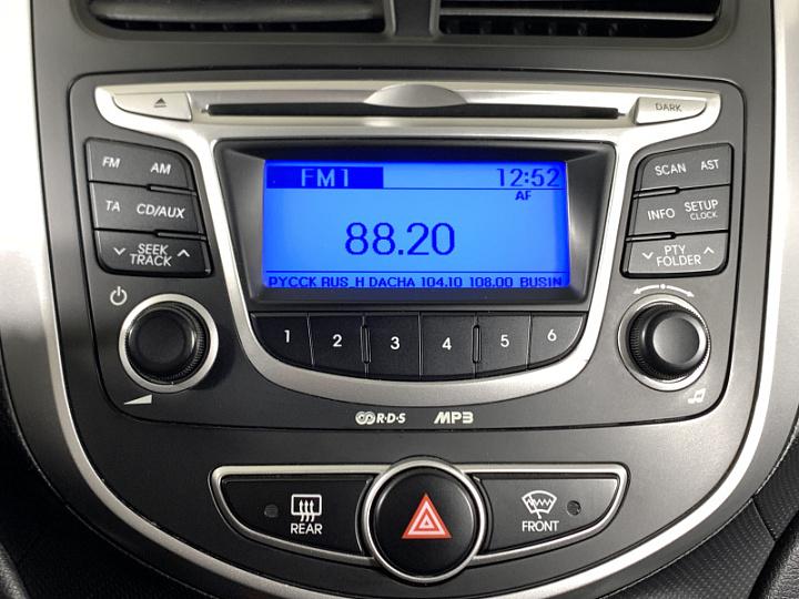 HYUNDAI Solaris 1.6, 2012 года, Автоматическая, ЧЕРНЫЙ