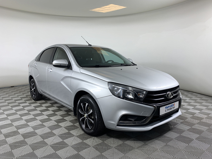 Lada Vesta 1.6, 2019 года, Механика, Серебристый