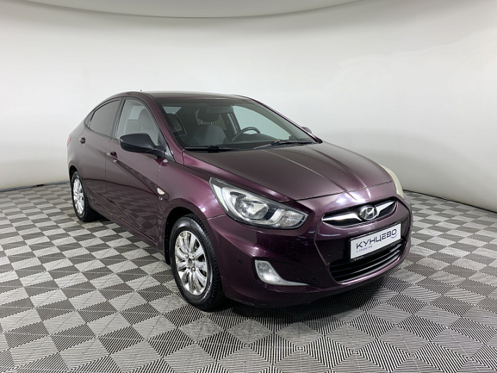 HYUNDAI Solaris 1.6, 2013 года, Автоматическая, ФИОЛЕТОВЫЙ