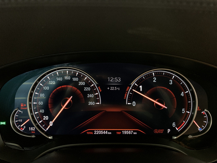 BMW 5 серии 530 3, 2018 года, Автоматическая, ТЕМНО-СИНИЙ