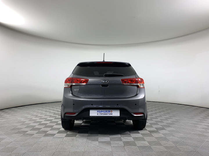 KIA Rio 1.6, 2017 года, Автоматическая, ТЕМНО-СЕРЫЙ