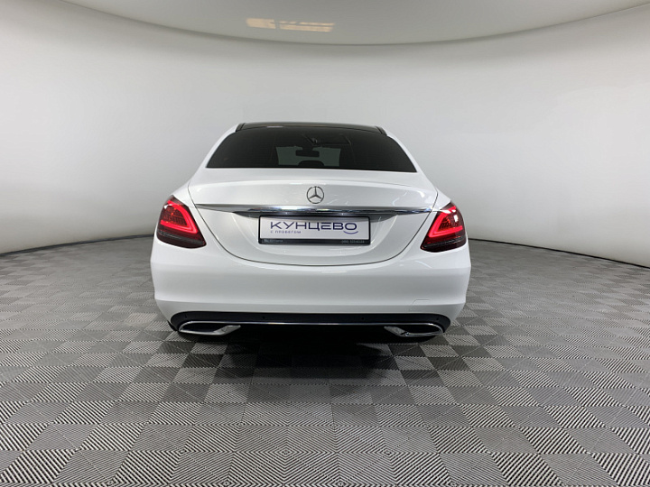 MERCEDES-BENZ C-Класс 180 1.5, 2019 года, Автоматическая, БЕЛЫЙ