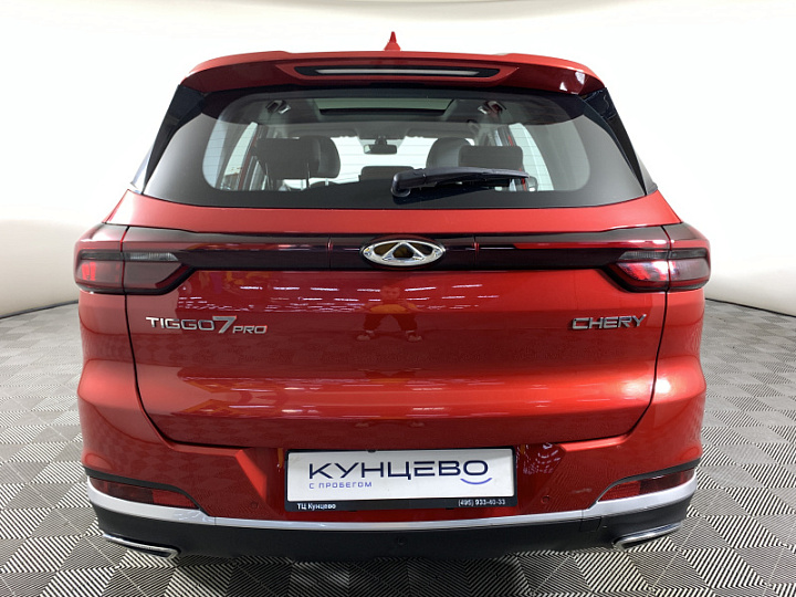 CHERY TIGGO 7 PRO 1.5, 2021 года, Робот, КРАСНЫЙ