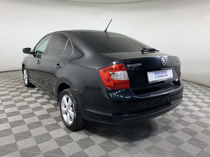 SKODA Rapid 1.6, 2014 года, Автоматическая, ЧЕРНЫЙ