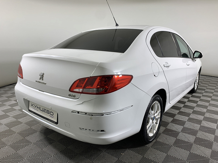 PEUGEOT 408 1.6, 2013 года, Автоматическая, БЕЛЫЙ