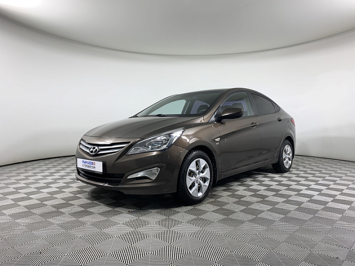 HYUNDAI Solaris 1.6, 2015 года, Автоматическая, КОРИЧНЕВЫЙ