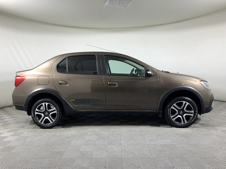 RENAULT Logan STEPWAY 1.6, 2022 года, Вариатор, КОРИЧНЕВЫЙ