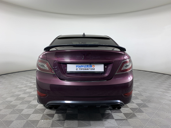 HYUNDAI Solaris 1.6, 2011 года, Механика, ФИОЛЕТОВЫЙ