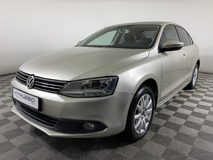 VOLKSWAGEN Jetta 1.6, 2012 года, Механика, Серебристо-желтый