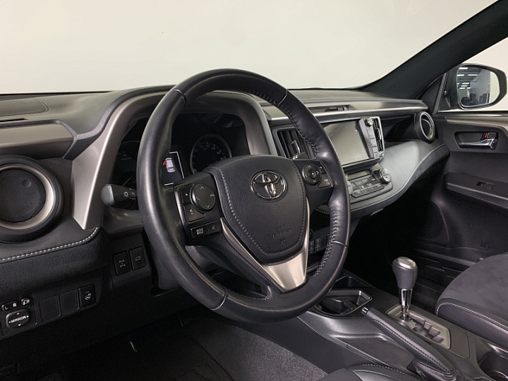 TOYOTA RAV4 2, 2016 года, Вариатор, ТЕМНО-СЕРЫЙ