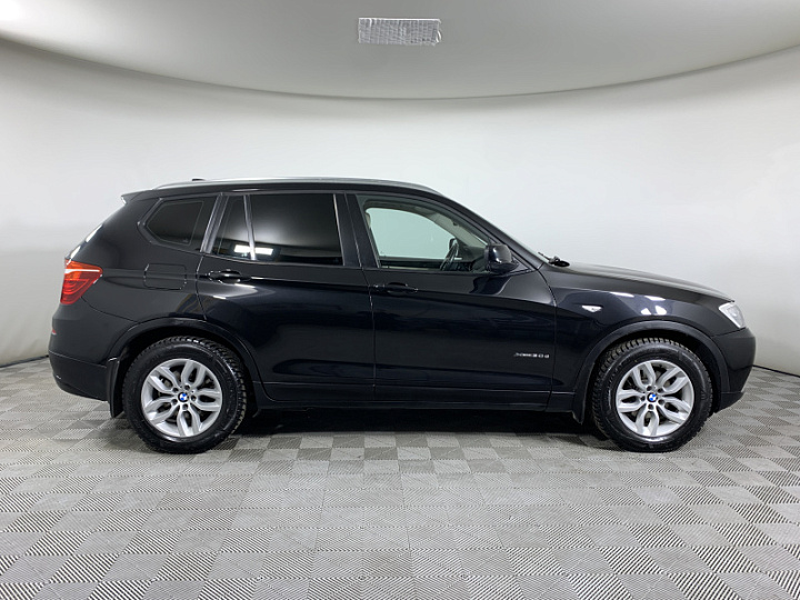 BMW X3 3, 2012 года, Автоматическая, ЧЕРНЫЙ