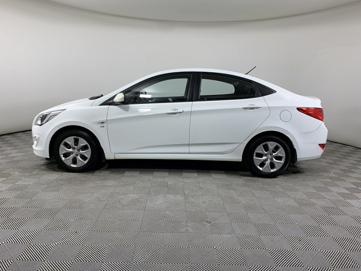 HYUNDAI Solaris 1.6, 2015 года, Механика, БЕЛЫЙ