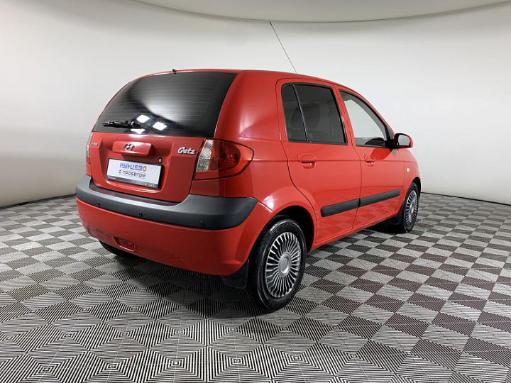 HYUNDAI Getz 1.4, 2008 года, Автоматическая, КРАСНЫЙ