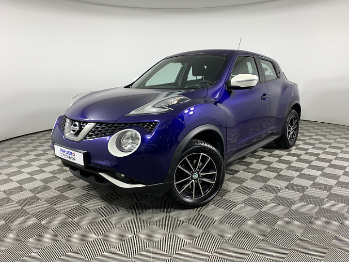 NISSAN Juke 1.6, 2017 года, Вариатор, СИНИЙ