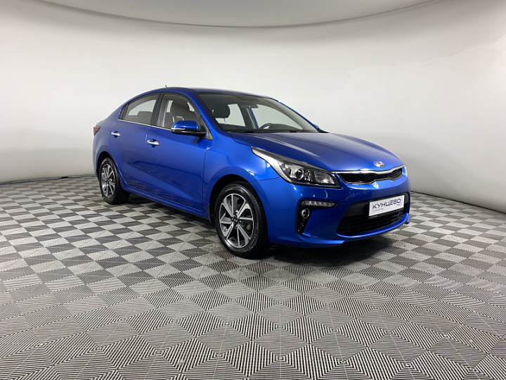 KIA Rio 1.6, 2019 года, Автоматическая, СИНИЙ